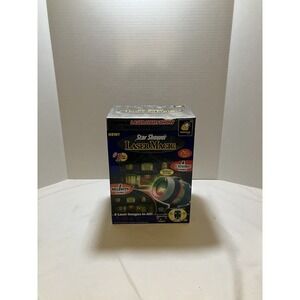 Halloween/Christmas Star Shower Laser Magic Light Show Projector